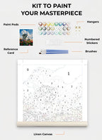 Custom Paint By Numbers Kit