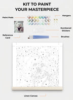 Custom Paint By Numbers Kit