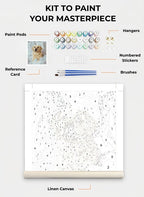 Custom Paint By Numbers Kit