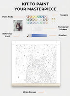 Custom Paint By Numbers Kit