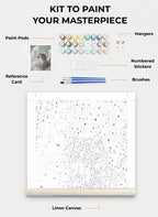 Custom Paint By Numbers Kit