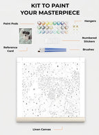 Custom Paint By Numbers Kit