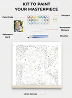 Custom Paint By Numbers Kit