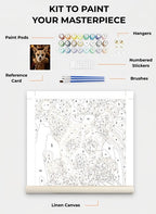 Custom Paint By Numbers Kit