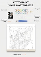 Custom Paint By Numbers Kit