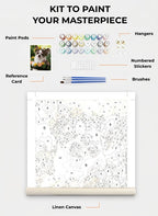 Custom Paint By Numbers Kit