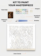 Custom Paint By Numbers Kit