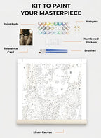 Custom Paint By Numbers Kit
