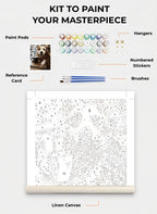 Custom Paint By Numbers Kit