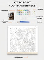 Custom Paint By Numbers Kit
