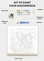 Custom Paint By Numbers Kit