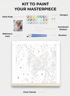 Custom Paint By Numbers Kit