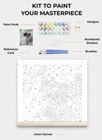 Custom Paint By Numbers Kit
