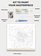Custom Paint By Numbers Kit