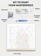Custom Paint By Numbers Kit