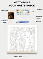 Custom Paint By Numbers Kit