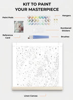 Custom Paint By Numbers Kit