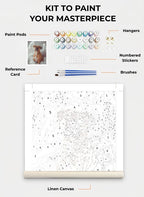 Custom Paint By Numbers Kit