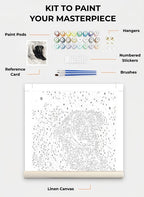 Custom Paint By Numbers Kit
