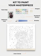 Custom Paint By Numbers Kit