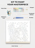 Custom Paint By Numbers Kit