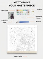 Custom Paint By Numbers Kit