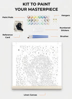 Custom Paint By Numbers Kit