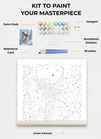 Custom Paint By Numbers Kit
