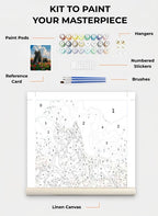 Custom Paint By Numbers Kit