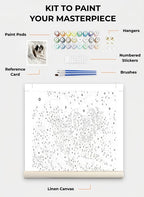 Custom Paint By Numbers Kit
