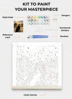 Custom Paint By Numbers Kit