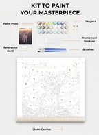 Custom Paint By Numbers Kit