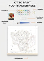 Custom Paint By Numbers Kit