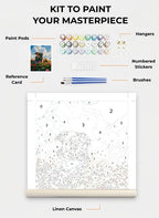 Custom Paint By Numbers Kit