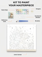 Custom Paint By Numbers Kit