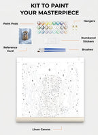 Custom Paint By Numbers Kit