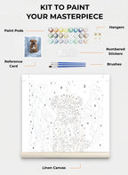 Custom Paint By Numbers Kit