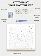 Custom Paint By Numbers Kit