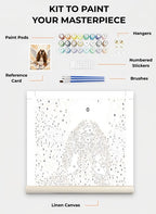 Custom Paint By Numbers Kit