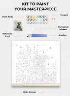 Custom Paint By Numbers Kit