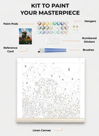 Custom Paint By Numbers Kit