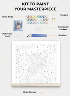 Custom Paint By Numbers Kit