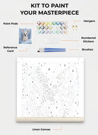 Custom Paint By Numbers Kit