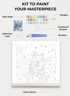 Custom Paint By Numbers Kit
