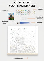 Custom Paint By Numbers Kit