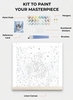Custom Paint By Numbers Kit