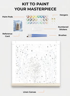Custom Paint By Numbers Kit