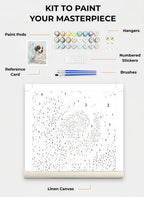 Custom Paint By Numbers Kit