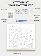 Custom Paint By Numbers Kit