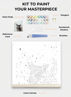 Custom Paint By Numbers Kit